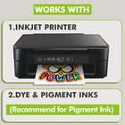 Koala Heat Transfer Paper For T-shirts - 20 Sheets Of Dark Fabric Iron-on Vinyl 