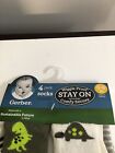 Brand New Infant Boys 4 Pack Gerber Wiggle Proof Socks Size 0-6 Months