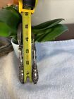 Vintage Antique Sterling Silver 2 Piece Matching Set Sewing Tools B360 B361 Rare