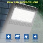 Led Parking Lot Light Outdoor 150w Commercial Led Floodlight Shoebox Light