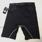 New Bauer 37 5 Penguins Player Locker Room Hockey Compression Jock Shorts Xl