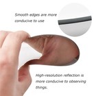 Dental Ortho Mouth 2-sided Mirror Intraoral Occlusal Photography Glass Reflector