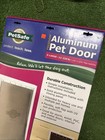 Petsafe Aluminum Pet Door X-large Brand New In Box