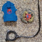 Beyblade Metal Fusion Bb-12 Burn Pisces Starter Set W  Ripcord Launcher