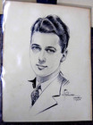 3 Lot 1933 34 Chicago Century Of Progress Rare Tourist Portrait drawing