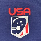 Vintage Nike Team Sports Usa Lacrosse Jersey Navy Blue Mens 54 Made In Canada 12