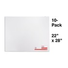 Staples Poster Boards 10-pack White 22  X 28   mmk04500s  28126-us