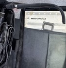 Vintage Motorola Cellular One Car Phone With Black Case Scn2523a Bag-phone