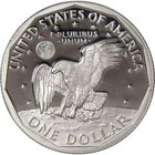 1981 S Type 1 Susan B Anthony Dollar Choice Proof Sba  1 Us Coin