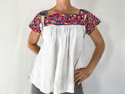 Hand-embroidered Nahua Blouse  Puebla  Mexico