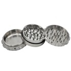 Evolf Stainless Steel Herb Grinder 2 0  - 3 Piece Heavy Duty Premium Luxury