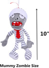 12  Pvz Plant Vs Zombies Plush Toys Pvz Figures Stuffed Soft Doll Mummy Zombies