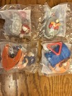 1993 Mcdonald s Happy Meal Sonic The Hedgehog 3 Lot Of 4 Figures