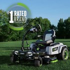 Ego Zt4205s Power  56v 42  Z6 Zero Turn Mower Kit With 4 X 12 0ah Batteries