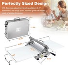      40 9  x15 5 commercial Folding Manual Stainless Steel Machine   Dough Sheeter