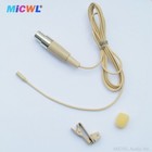 L322 Very Mini Clip Lavalier Microphone For Sennheiser Shure Mipro Akg Ta4f Ta3f