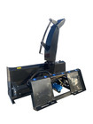 Agt Skid Steer Loader Snow Blower Attachment Adjustable Chute Rotated 360 Degree
