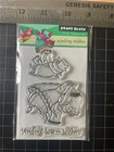 New Penny Black Rubber Stamp Clear Set Sending Warm Wishes Friends Free Usa Ship