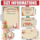 8 Sets Letter From Santa Kit Christmas Official Letters   Certificate From Sa   