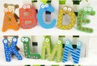 Baby Toys 26pcs Letters Kids Wooden Alphabet Fridge Magnet Child Educational 