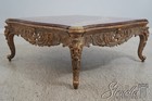 68095  Stunning French Style Faux Marble Top Coffee Cocktail Table
