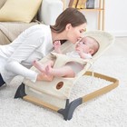 Baby Bouncer  Portable Bouncer Seat For Babies  Infants Bouncy Seat With Mesh   
