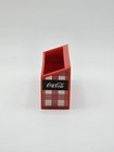 1998 Coca-cola Magnetic Plastic Organizer Holder Red Gingham Kitchen 3 25 x1 75 