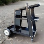 Universal Welding Cart Trolley W 3 Shelve Storage Tray For Mig Tig Plasma Welder