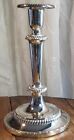 Godinger Silver Art Co Ltd Silver Plated Taper Candle Holder 7-1 2    Tall