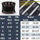 Men Copper Back Pro Compression Belt Adjustable Lower Lumbar Back Brace Support