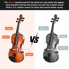 Solid Wood Violin 4 4 Full Size Set Fiddle Matte For Beginner Student Violin