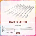 20mm Hm 8 Painting Palette Knife Stainless Steel Spatula Metal Handle