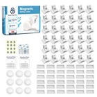 Magnetic Child Safety Cabinet Locks - 36-pack  Baby Proofing For Home Safety