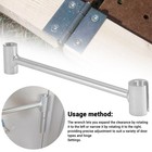 Hinges Gap Adjusting Wrench-door Hinge Repair Spanner-adjustable Wrench Tool