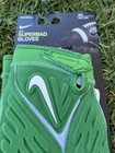 New Nike Superbad Nfl Football Gloves Bright Green  Dm0053-398 Men s Size 3xl