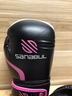 Boxing Gloves Sanabul Essential Gel Training Boxing Gloves - 8 Oz  - Pink