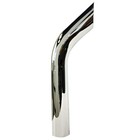 Fortpro 5  O d  Chrome Bullhorn Exhaust Stack Pipe - 60    Long   F247710
