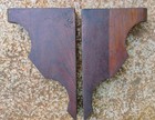 Antique Victorian Solid Walnut Brackets Corbels Supports Lot 2 Matching 8 1 2 