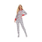 Matching Christmas Outfits Family Pajamas Hooded One Piece Adult Kids Holiday