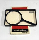 Vintage Bausch   Lomb Magnifying Glass 5 5    Lens Reading Glass Magnifier