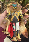 Vintage Old Native American Folk Art Hopi Medicine Man Kachina Doll   Necklace