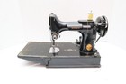 Vintage 1948 Singer Featherweight Sewing Machine 221 W case   Peddle Antique