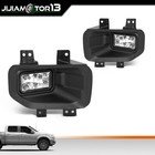 Fit For 2015-2017 Ford F-150 Clear Lens Front Bumper Fog Light Driving Lamps