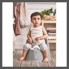 Babybjorn Training Potty Chair Splashguard High Backrest   Armrests Swedish Gray