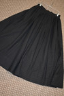 Pioneer Frontier Victorian Civil War 19th Century Skirt Black tan 30waist