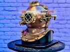 Antique Brass Diving Divers Helmet Mark V Us Navy Marine Deep Scuba Helmet