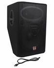 Rockville Rsm15a 15  1400 Watt 2-way Powered Active Stage Floor Monitor Speaker