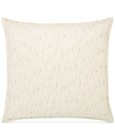 Hotel Collection Connection 100  Cotton Striped Pillow Sham - Euro - Ivory