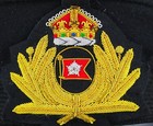 White Star Line Titanic Capt Smith Hat Badge