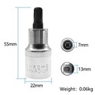 Car Seat Screw Removal Socket Remove Tool 1 2  Dr 4 Teeth For Jeep Cherokee